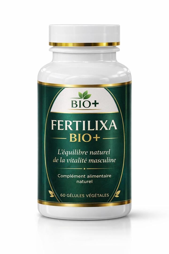 Fertilixa BIO+ – Booster Naturellement Votre Vitalité Masculine & Votre Énergie